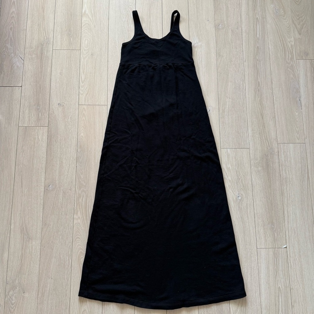 Theory Sleeveless Maxi Dress in Black Women’s Size Small Made in USA